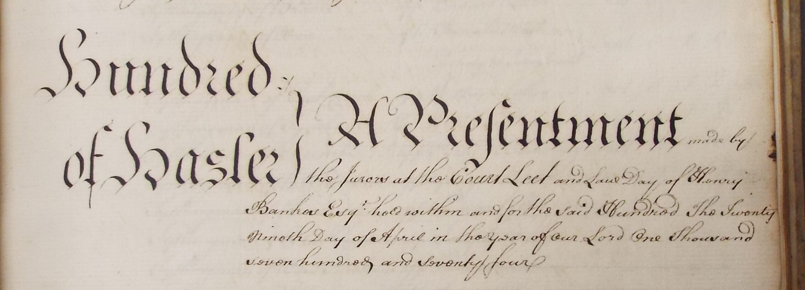 old deed